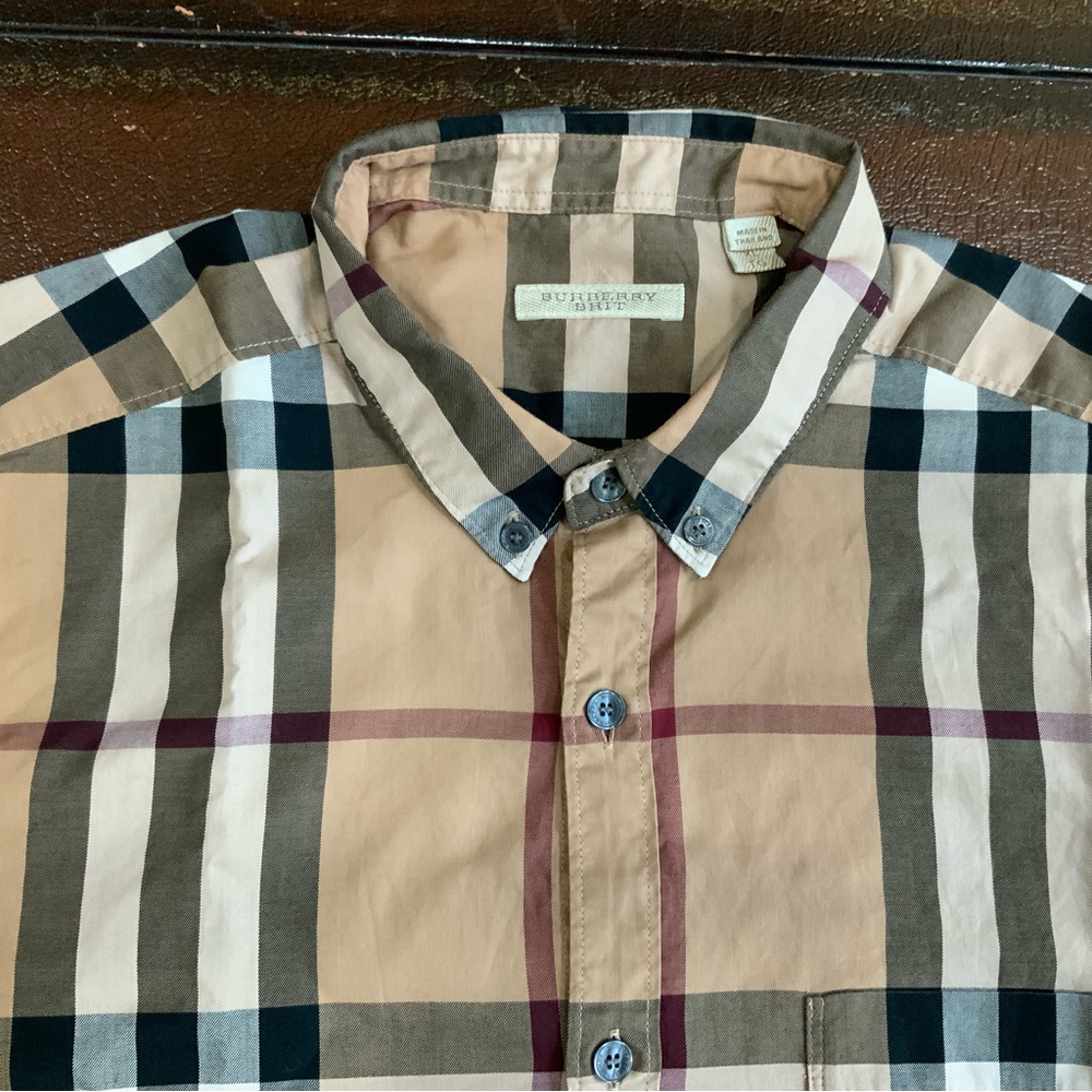 Burberry Plaid Shirt